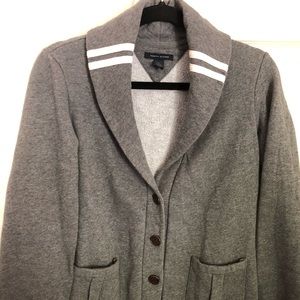 COPY - Grey striped sweater